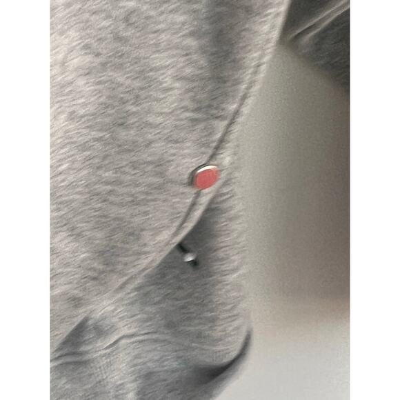 Rails Champagne Embroidery Long Sleeve Varsity Sweatshirt Gray Women's Small - Picture 12 of 14